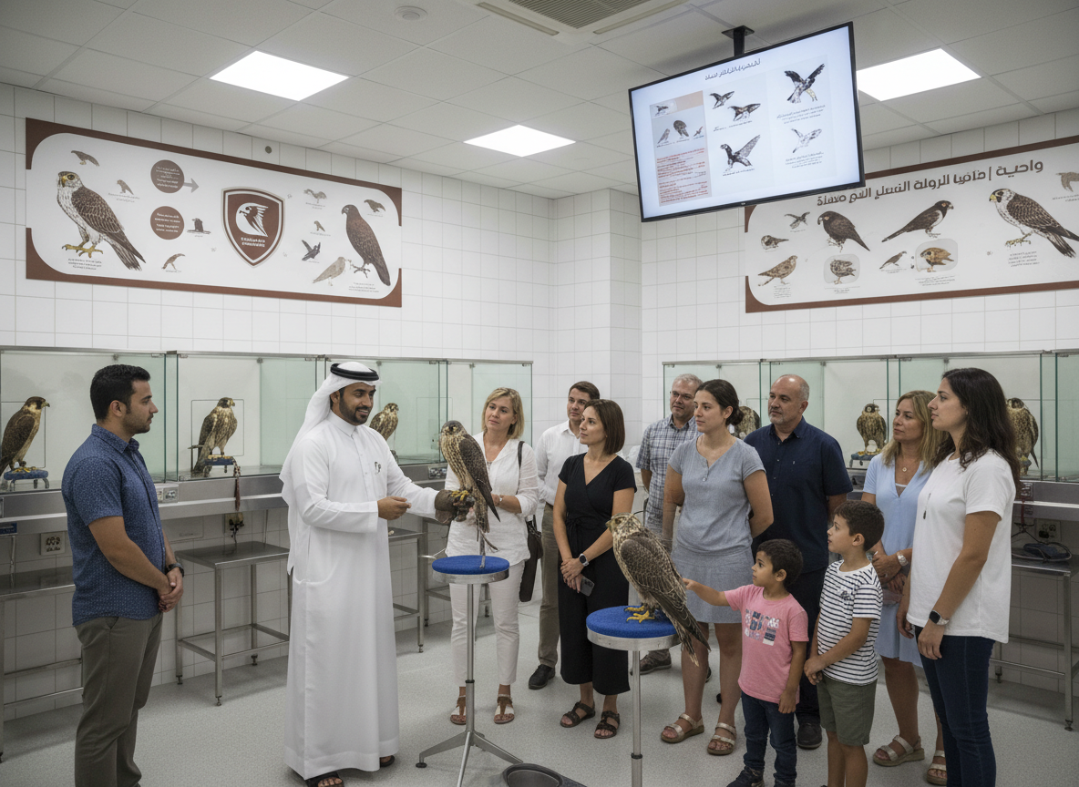 Abu Dhabi Falcon Hospital Tour photo 3