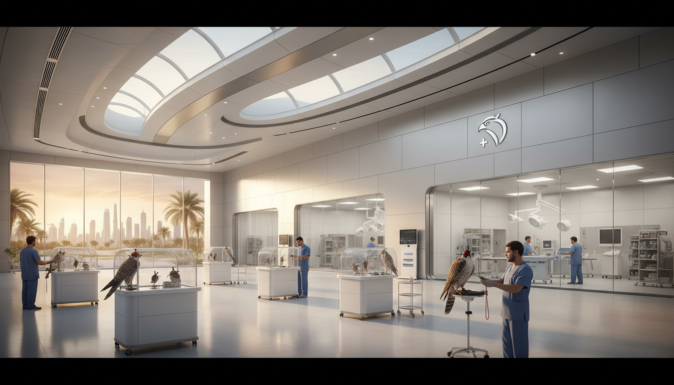 Abu Dhabi Falcon Hospital Tour photo 2