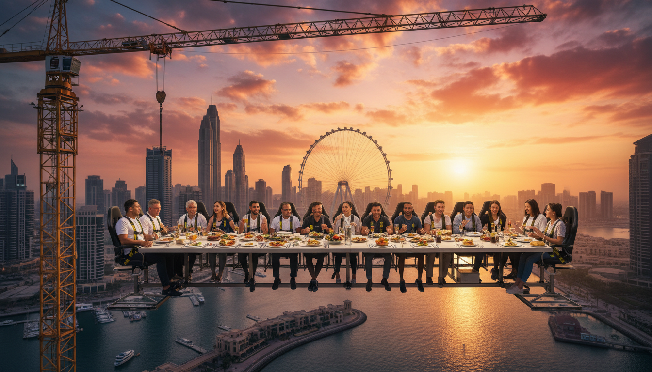 Dinner in the Sky Dubai photo 2