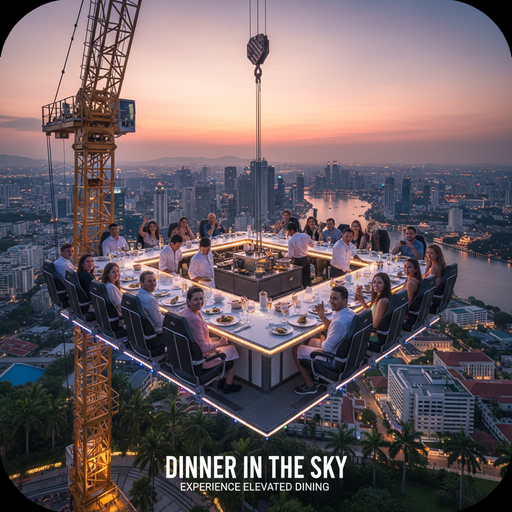 Dinner in the Sky Dubai
