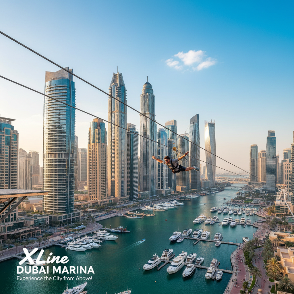 XLine Dubai Marina Zipline photo 2