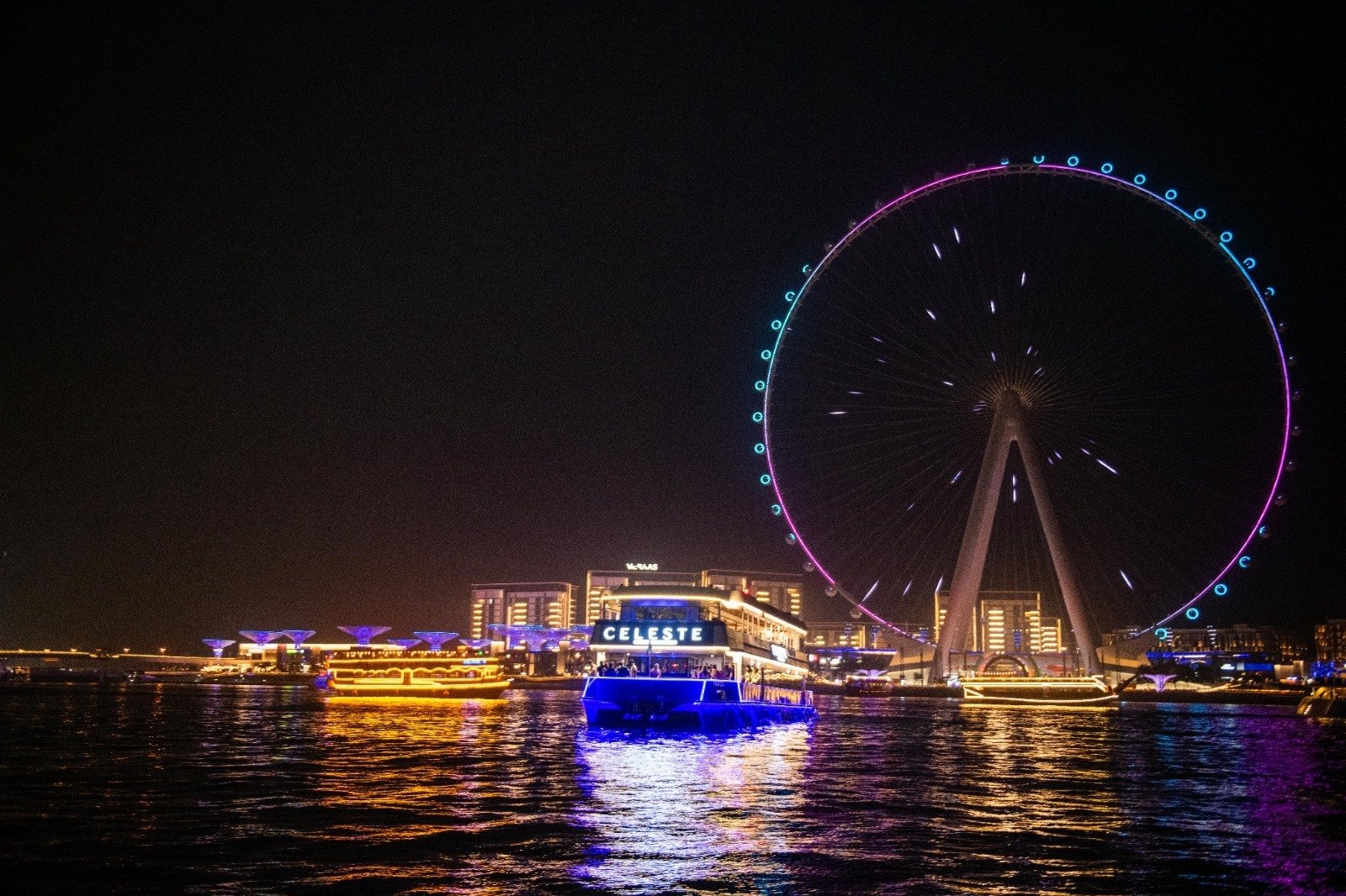 Luxury Dubai Marina Dinner Cruise with 5-Star Buffet, Live Shows & Iconic Views  Celeste Cruise Dubai  photo 4