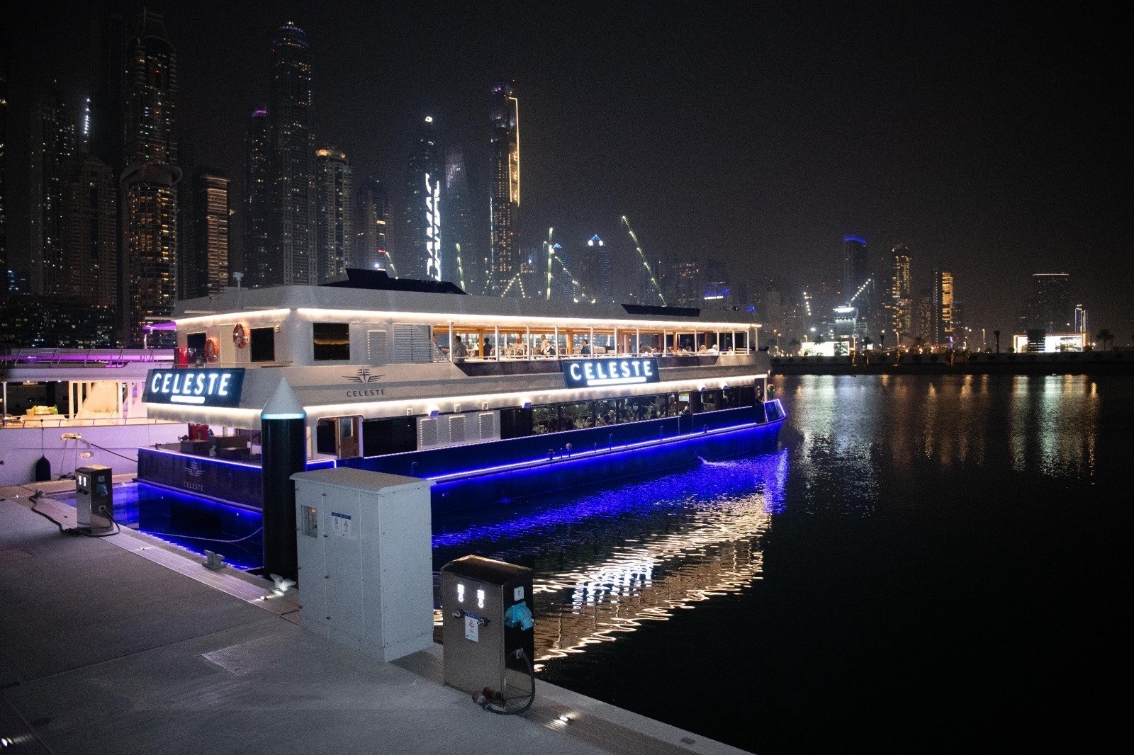 Luxury Dubai Marina Dinner Cruise with 5-Star Buffet, Live Shows & Iconic Views  Celeste Cruise Dubai  photo 5