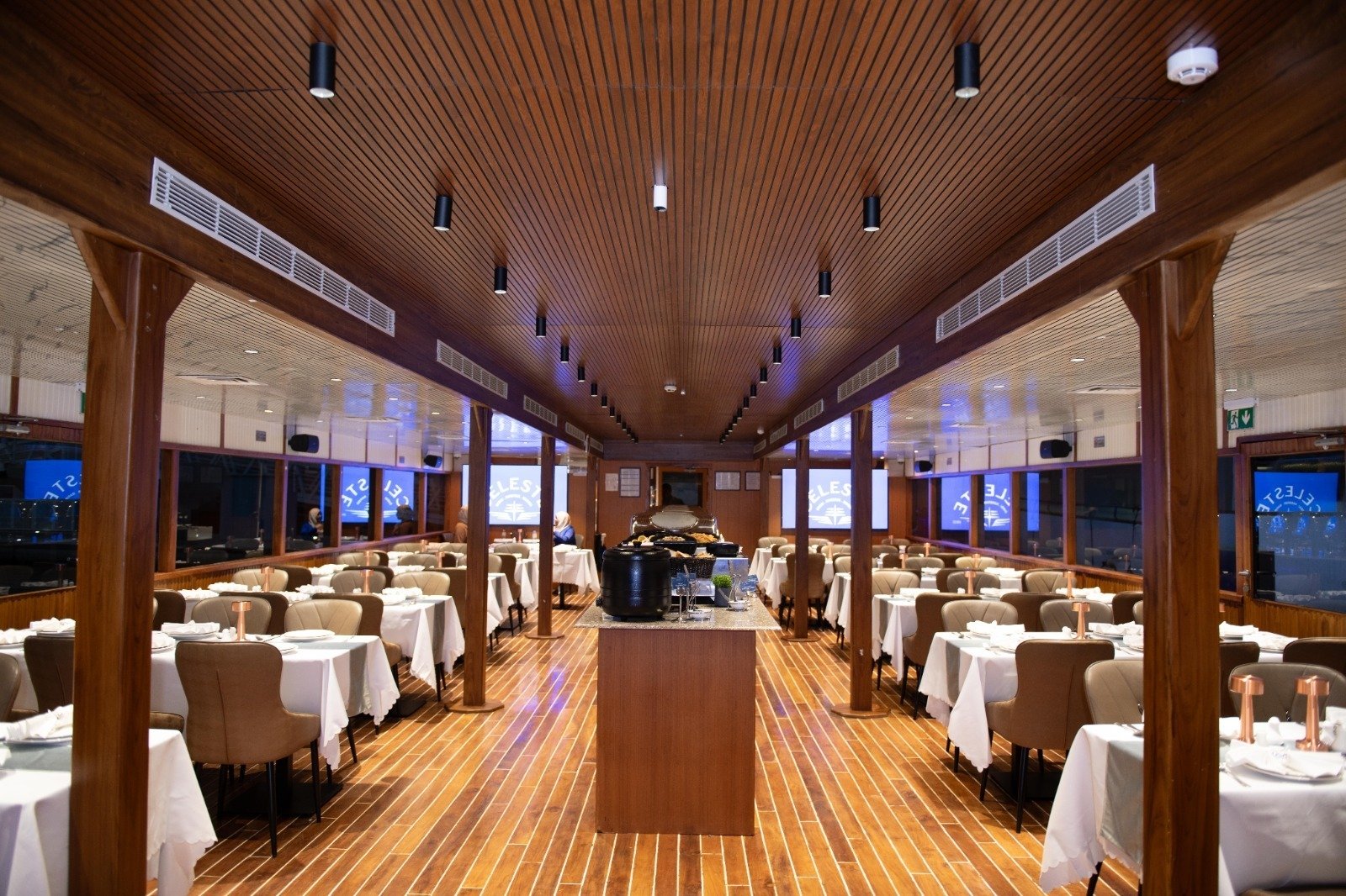 Luxury Dubai Marina Dinner Cruise with 5-Star Buffet, Live Shows & Iconic Views  Celeste Cruise Dubai  photo 3