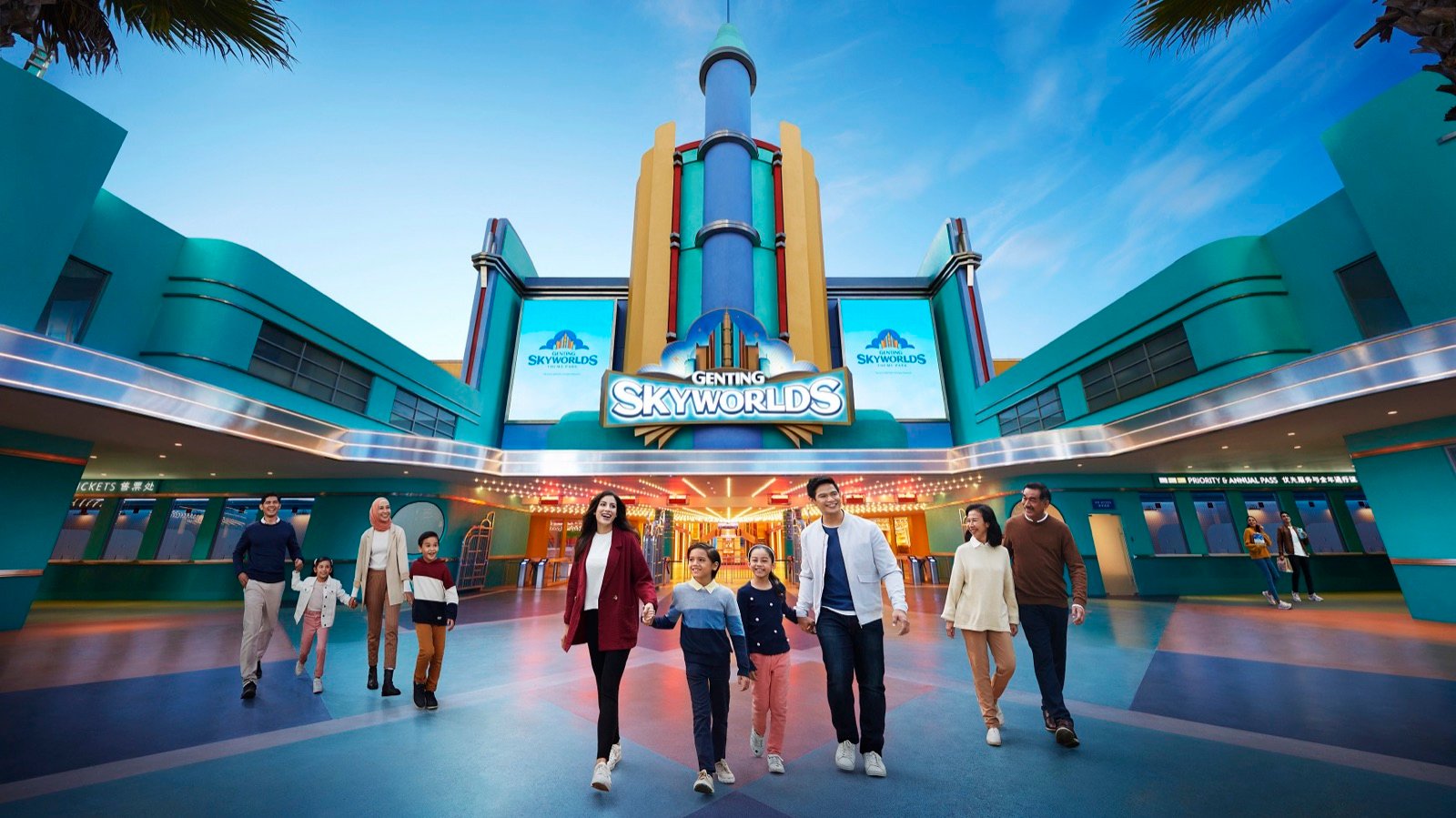 Genting SkyWorlds Theme Park Tickets | 26 Rides & 9 Worlds