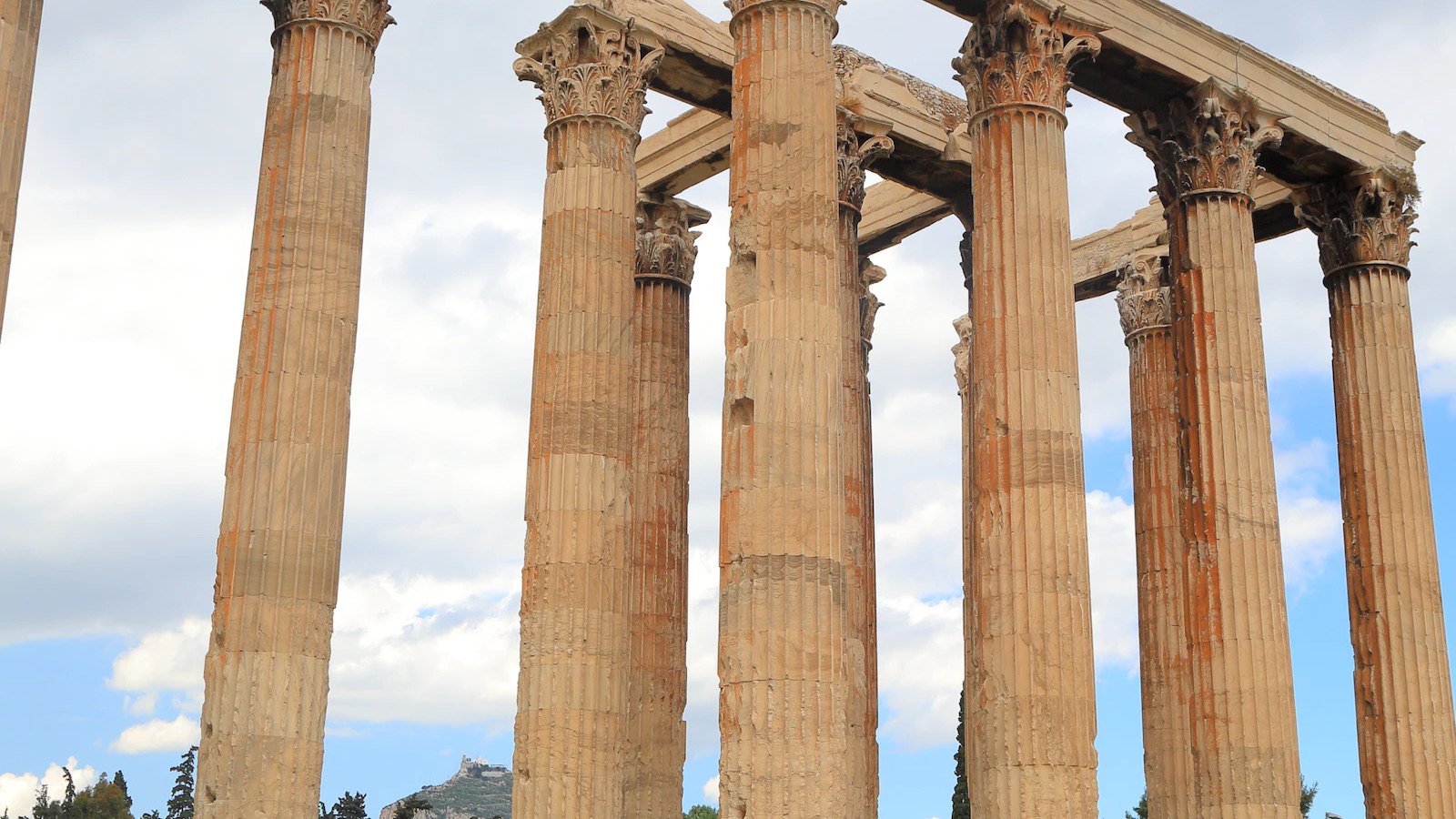 Original columns from the 6th century BC