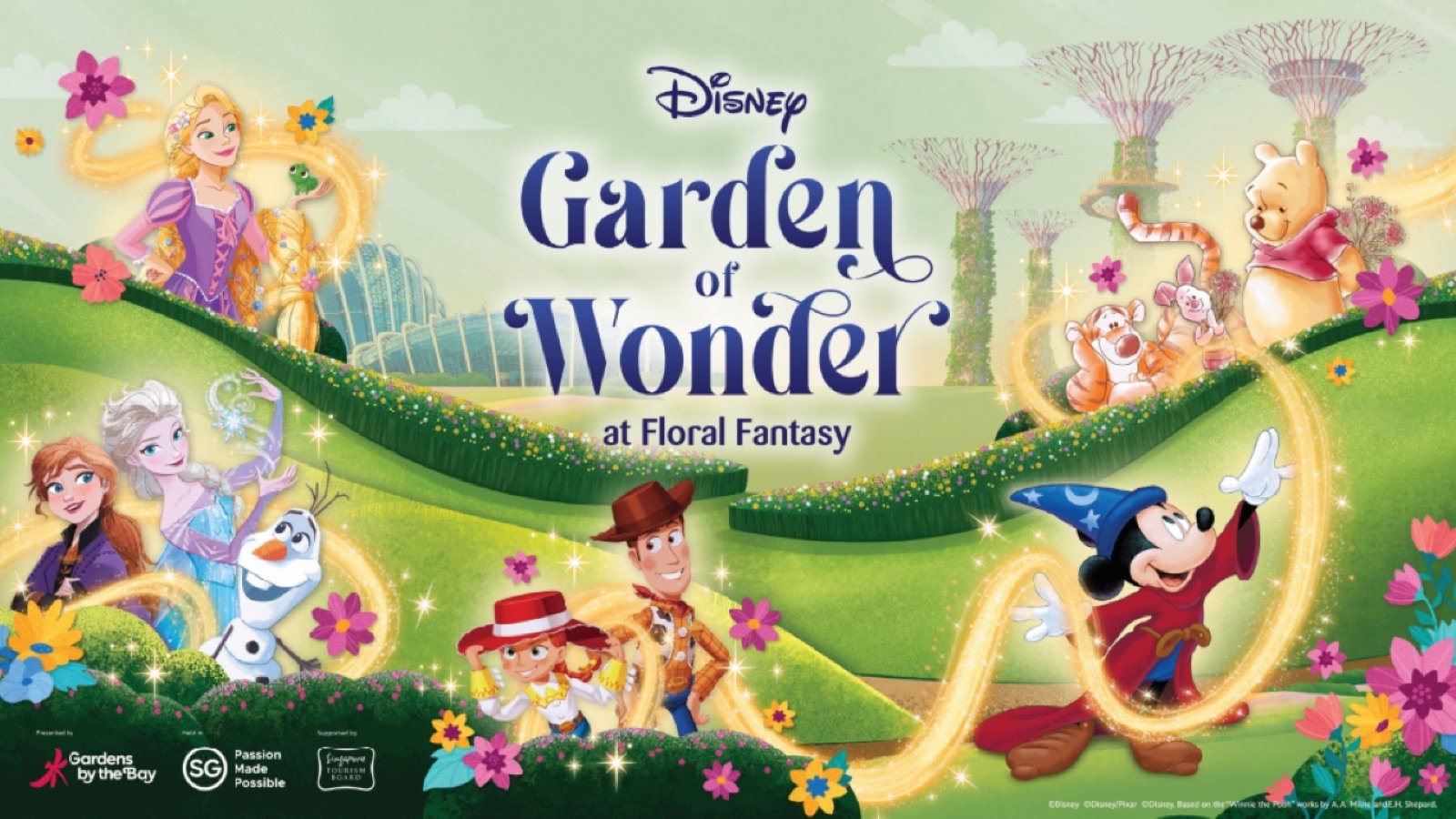 Floral Fantasy garden display